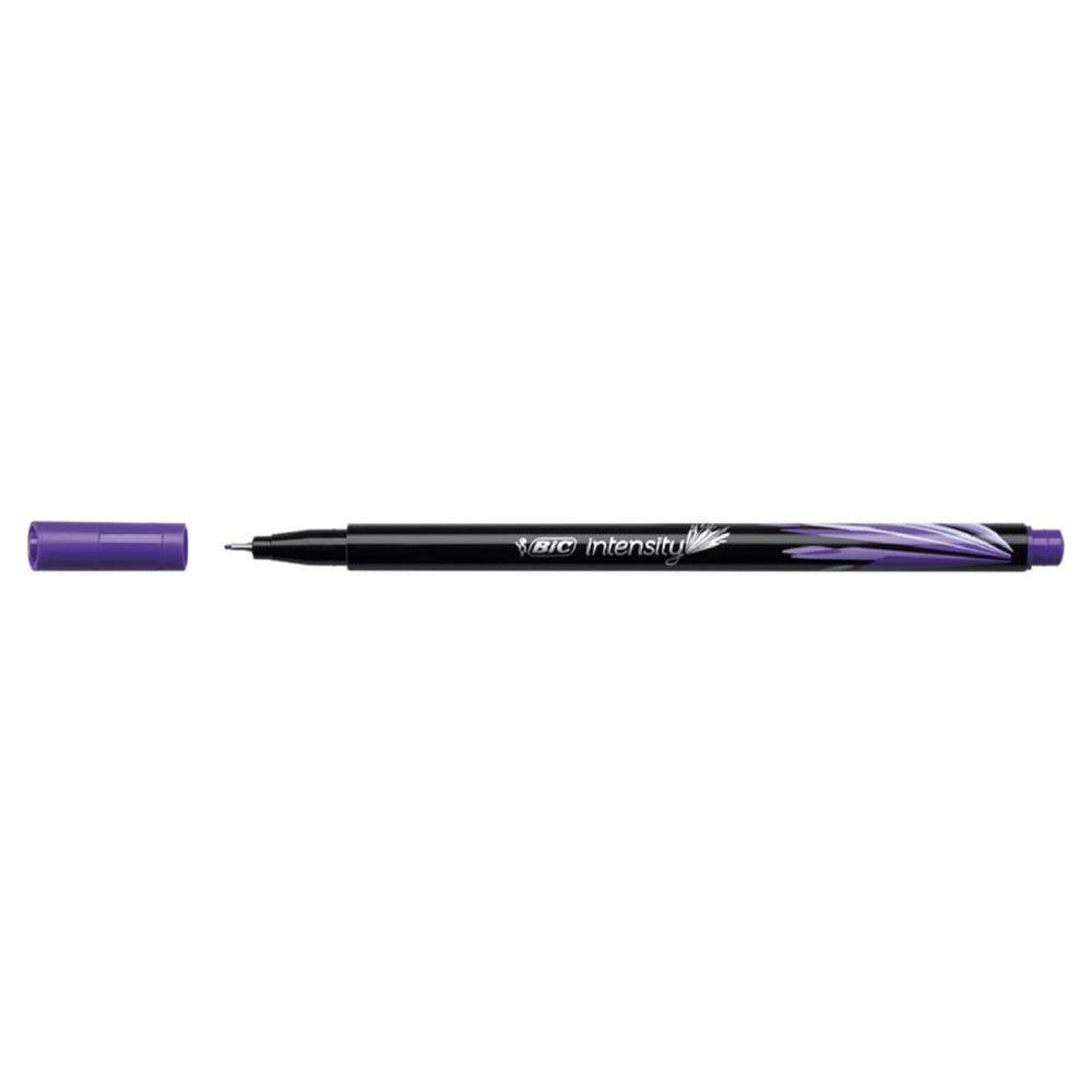 BIC Intensity Fine Liner Pen 0.4 mm Purple - Karout Online -Karout Online Shopping In lebanon - Karout Express Delivery 