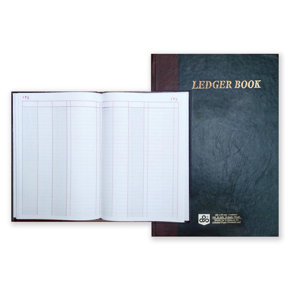 Opp Ledger Book Binded 90g 288 Sheets Hard Cover 25 x 35 cm - Karout Online -Karout Online Shopping In lebanon - Karout Express Delivery 