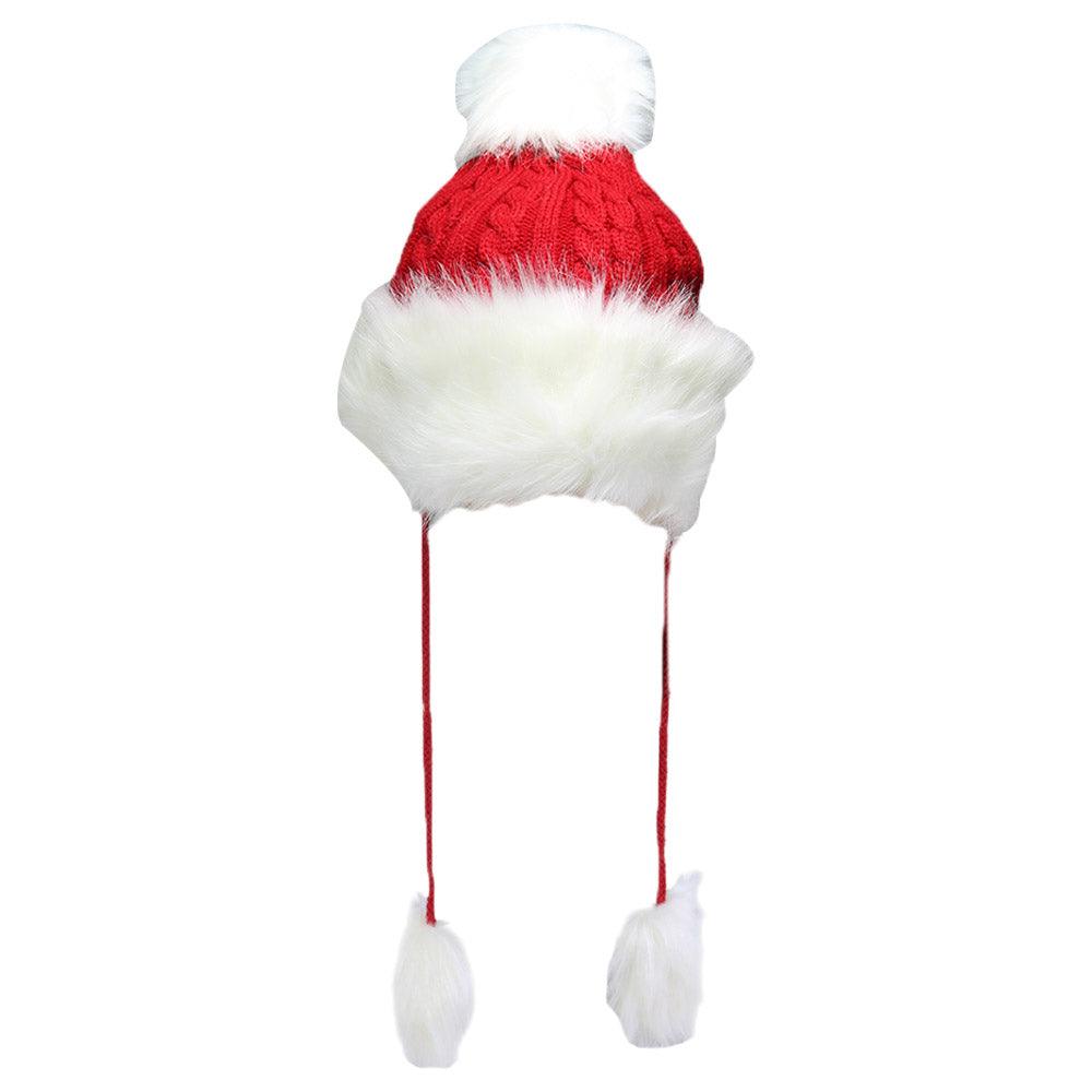 Christmas Red Fur Hat / Q-1172 - Karout Online -Karout Online Shopping In lebanon - Karout Express Delivery 