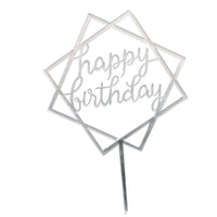 Cake Topper Acrylic 1 Pc