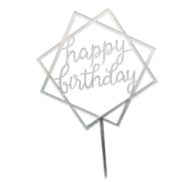 Cake Topper Acrylic 1 Pc
