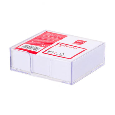 Deli E7601 sticky Notes Pad  10.7 x 9.6 x 3.8 cm - Karout Online -Karout Online Shopping In lebanon - Karout Express Delivery 
