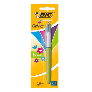 BIC 4 Colors Fashion Ballpoint Pen - Karout Online -Karout Online Shopping In lebanon - Karout Express Delivery 