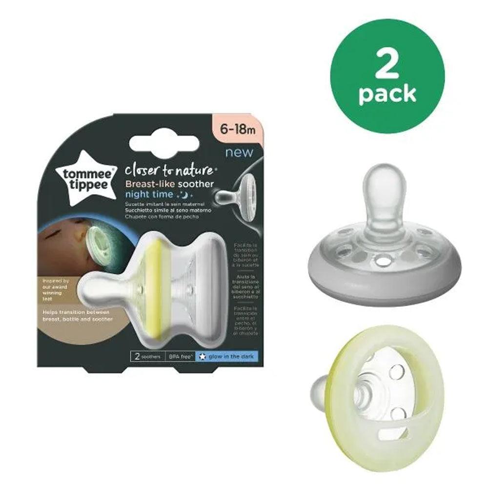 Tommee Tippee Breast Like Soothers 2 Pcs / 34855 - Karout Online -Karout Online Shopping In lebanon - Karout Express Delivery 