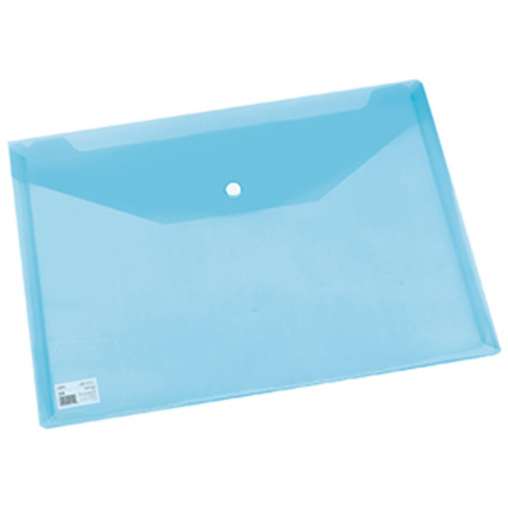 Deli EF10472 File Bag A4 - Light blue - Karout Online -Karout Online Shopping In lebanon - Karout Express Delivery 