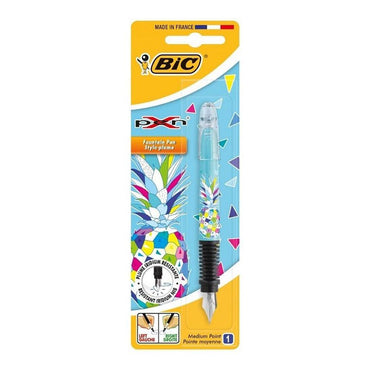 BIC X Pen Pineapple Blue - Karout Online -Karout Online Shopping In lebanon - Karout Express Delivery 