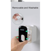 Shop Online Automatic Toothpaste Dispenser Toothpaste Squeezer Wall Mount Holder / KC22-57 - Karout Online Shopping In lebanon