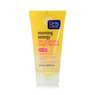 Clean & Clear Morning Energy Skin Brightening Facial Scrub 150ml - Karout Online -Karout Online Shopping In lebanon - Karout Express Delivery 