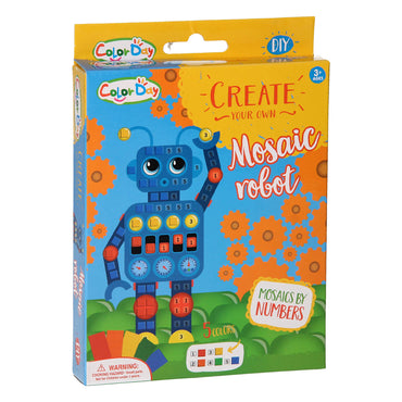 Create Your Own Mosaic Robot-Dolphin