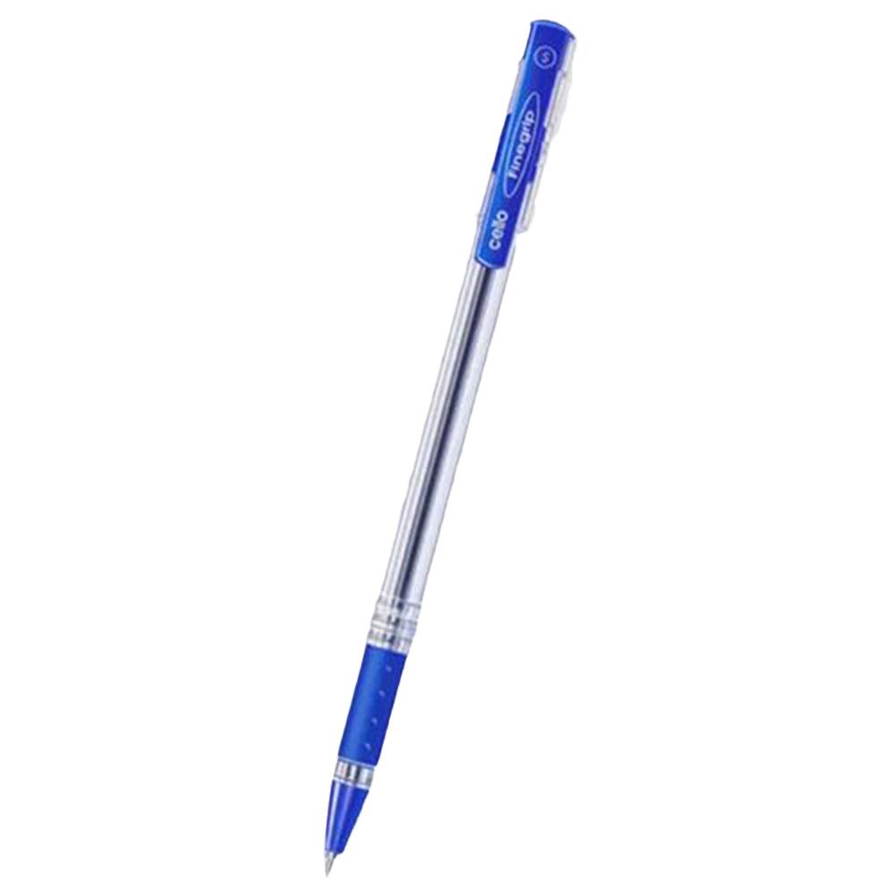 Bic Fine Grip Ball Pen 0.7mm  Blue - Karout Online -Karout Online Shopping In lebanon - Karout Express Delivery 