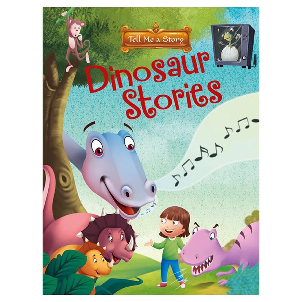 Little Kitabi Tell Me A Story Dinosaur Stories - Karout Online -Karout Online Shopping In lebanon - Karout Express Delivery 