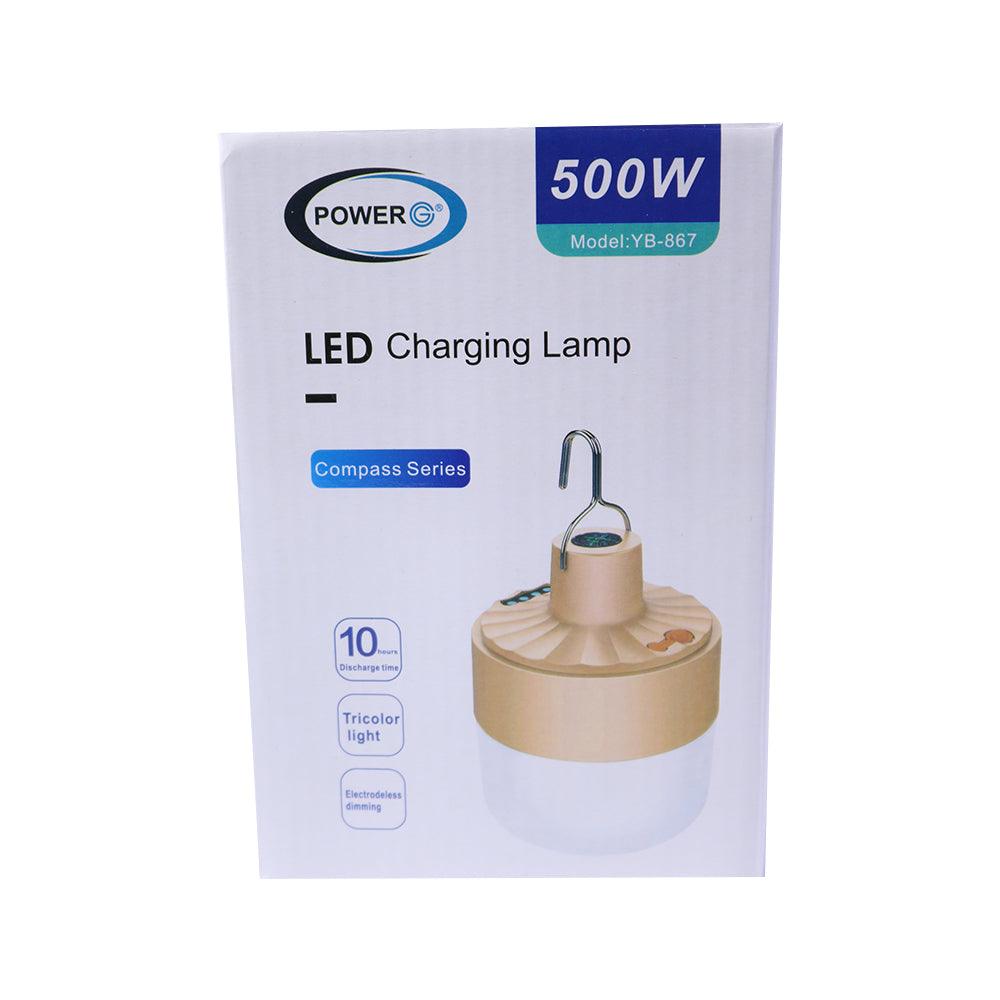 Power G Led Charging Lamp With Handle 500W - Karout Online -Karout Online Shopping In lebanon - Karout Express Delivery 