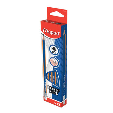 Maped Extruded Graphite 12 Pencils HB - Karout Online -Karout Online Shopping In lebanon - Karout Express Delivery 