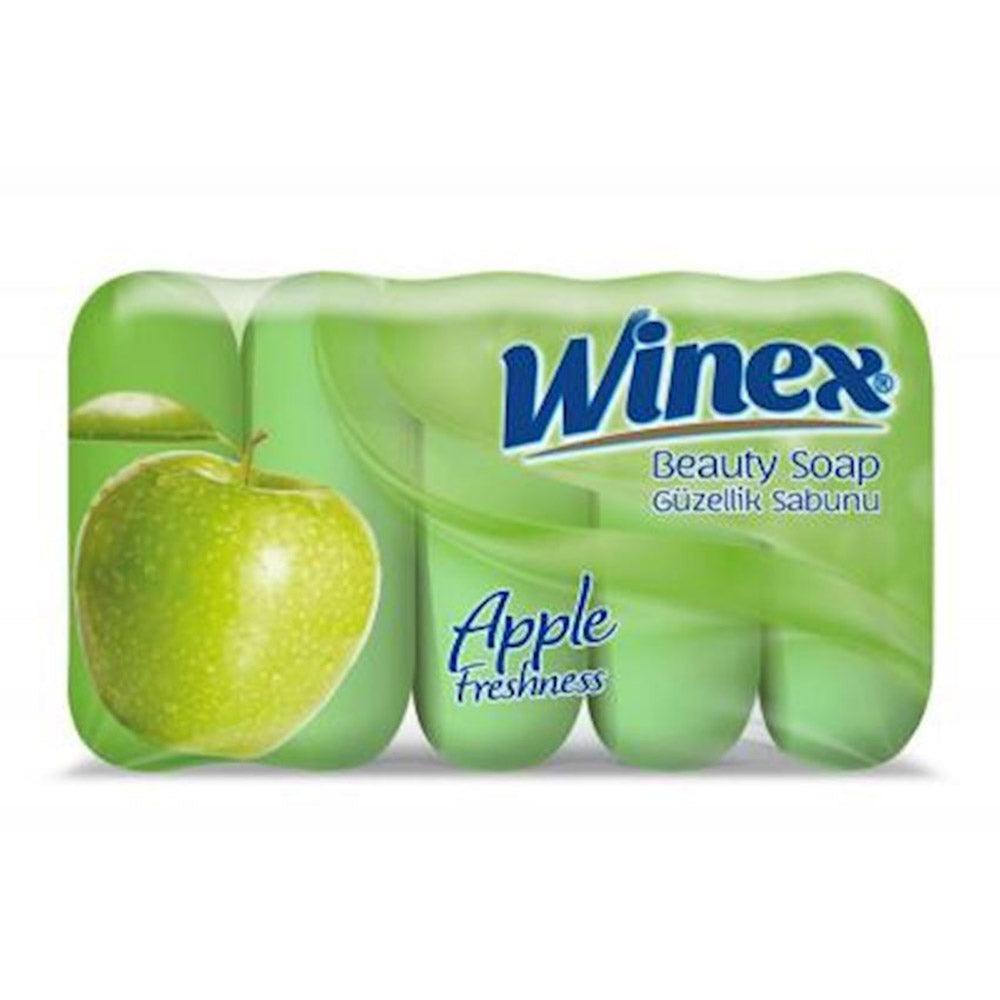 Winex Beauty Soap Apple 5 X 55g ( 5 Pcs) - Karout Online -Karout Online Shopping In lebanon - Karout Express Delivery 