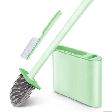 Shop Online Toilet Brush and Holder Set with 2 Clean Brushes / KC22-83 - Karout Online Shopping In lebanon