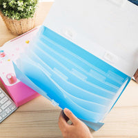 Deli EZ60102 Expanding File A4 - 7 pockets - Karout Online -Karout Online Shopping In lebanon - Karout Express Delivery 