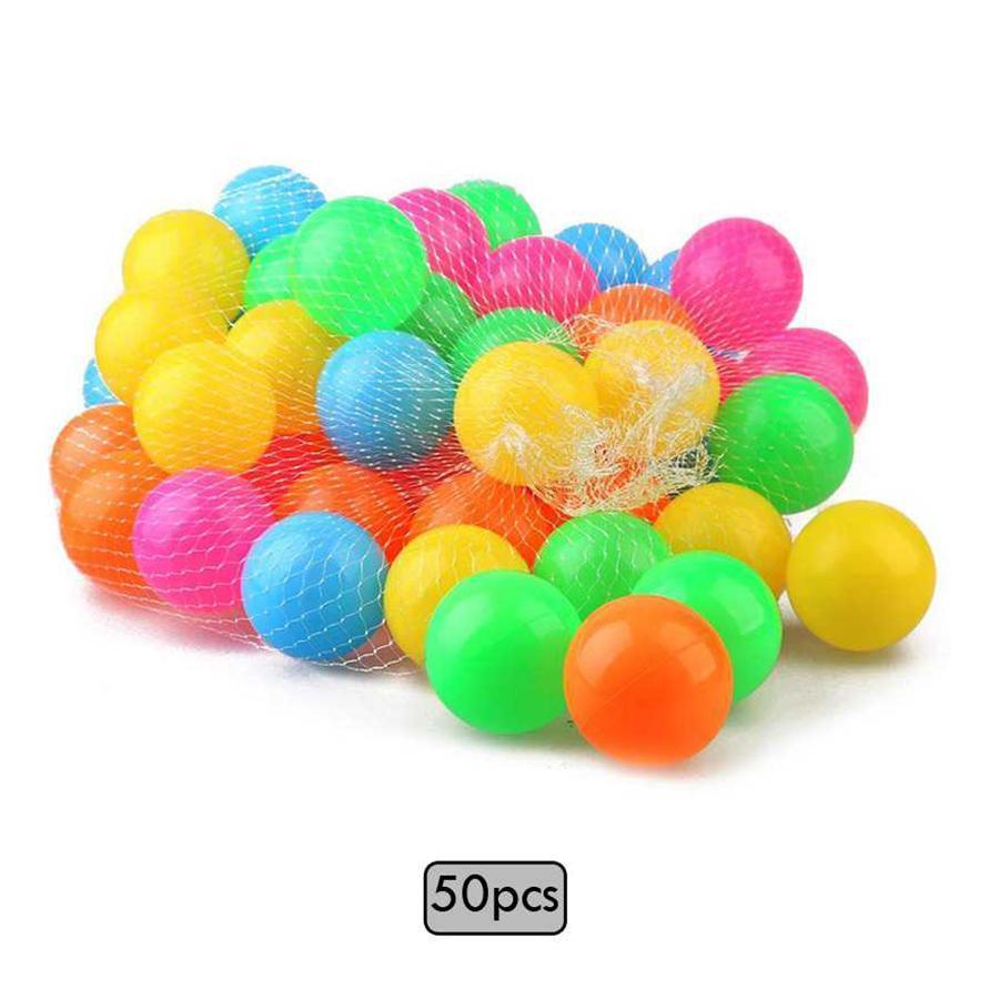 plastic small ball sport toys 50 ball 6.5 cm.