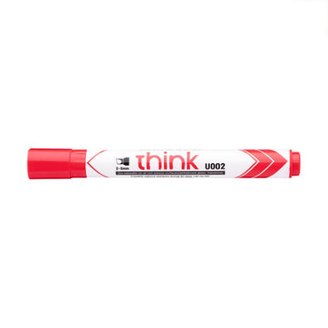Deli U00240 Dry Erase Marker Red 2-5mm - Karout Online -Karout Online Shopping In lebanon - Karout Express Delivery 
