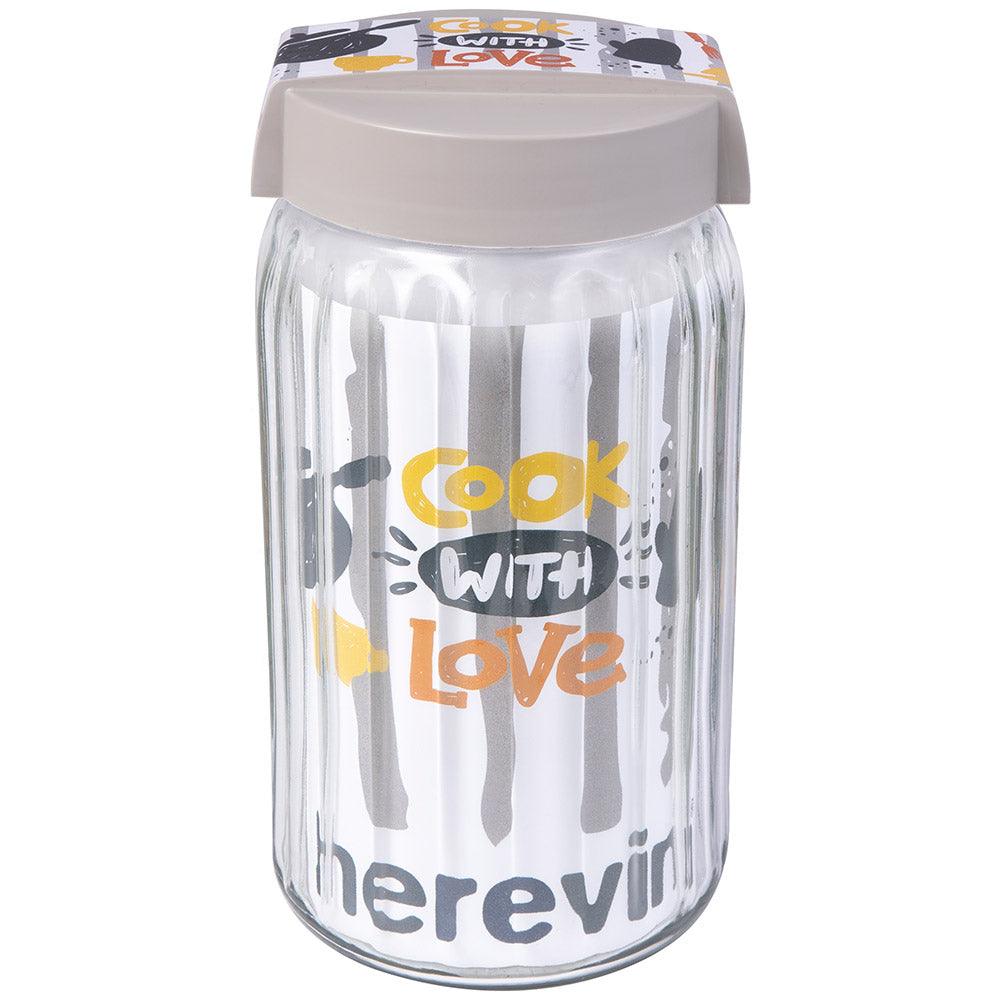 Herevin Jar - Cook With Love  / 1.7Lt - Karout Online -Karout Online Shopping In lebanon - Karout Express Delivery 