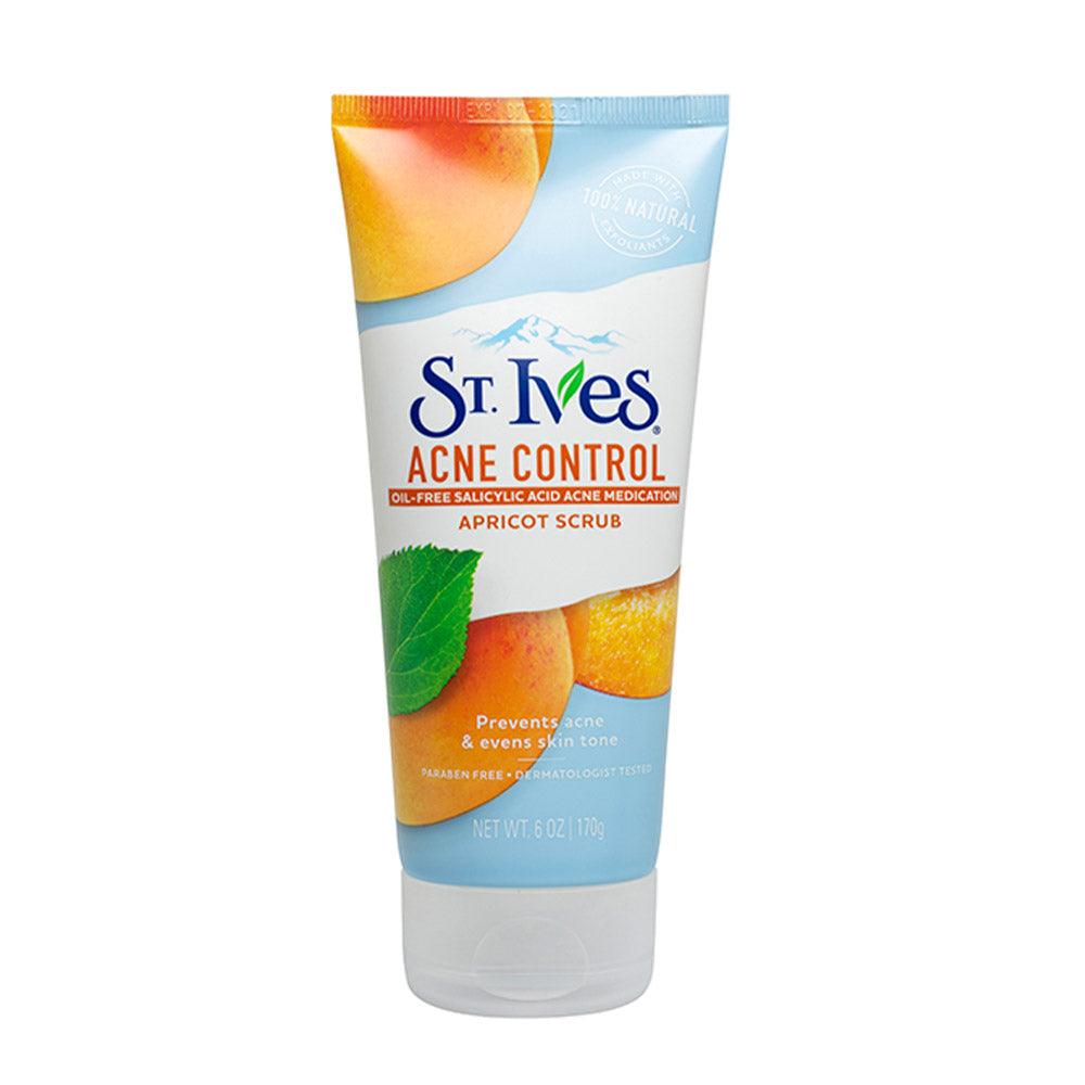 ST.Ives Acne Control Apricot Scrub 170g - Karout Online -Karout Online Shopping In lebanon - Karout Express Delivery 