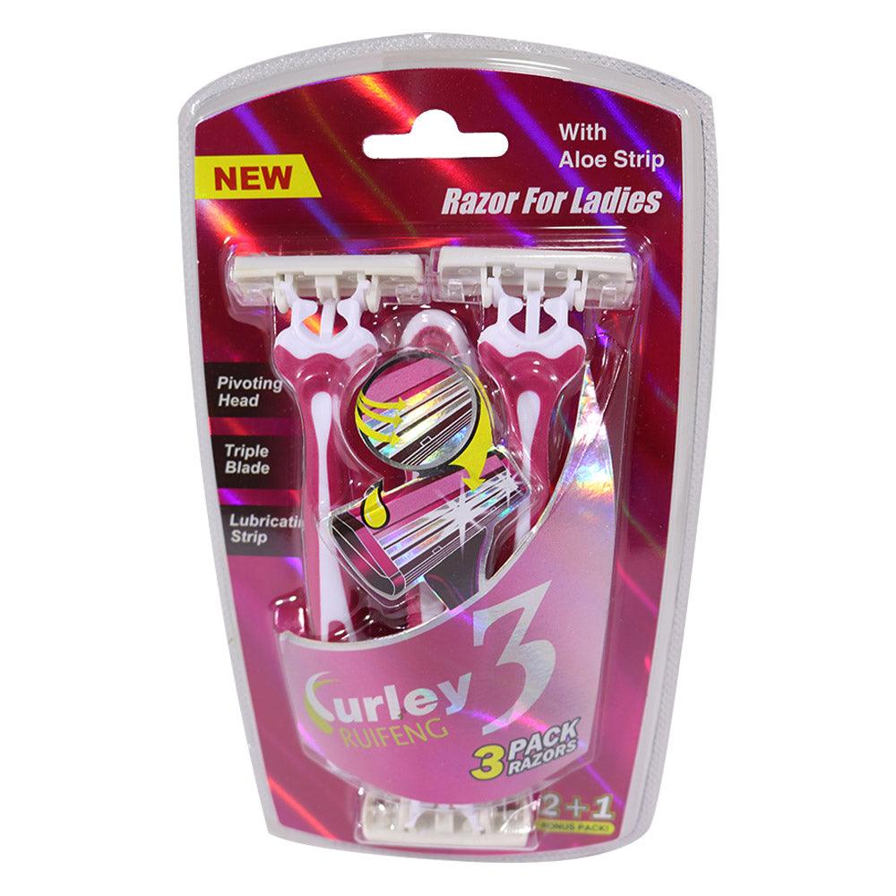 Razor Curley Ruifeng For Women 3 Pcs - Karout Online -Karout Online Shopping In lebanon - Karout Express Delivery 