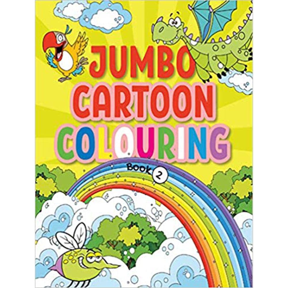 Little Kitabi Jumbo Cartoon Colouring Book 2 - Karout Online -Karout Online Shopping In lebanon - Karout Express Delivery 