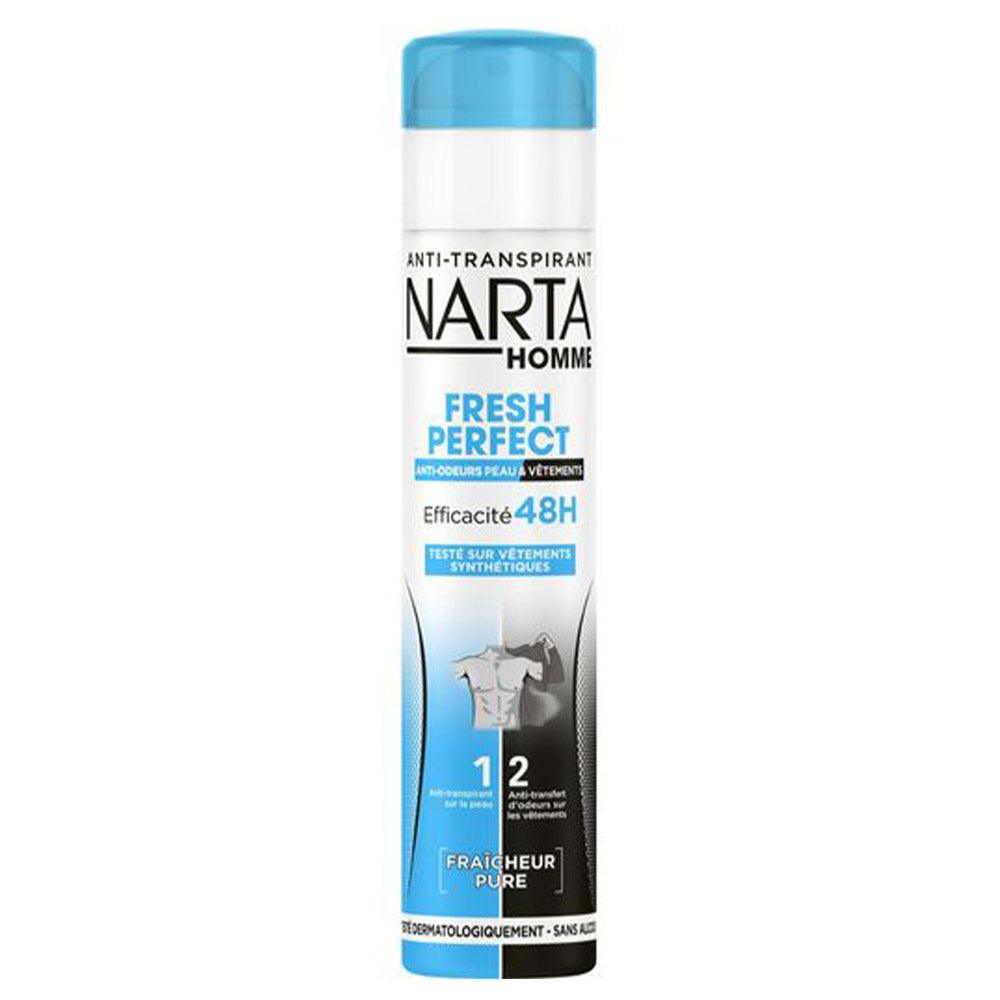 Narta Men Fresh Perfect Deodorant Spray 200 ml - Karout Online -Karout Online Shopping In lebanon - Karout Express Delivery 