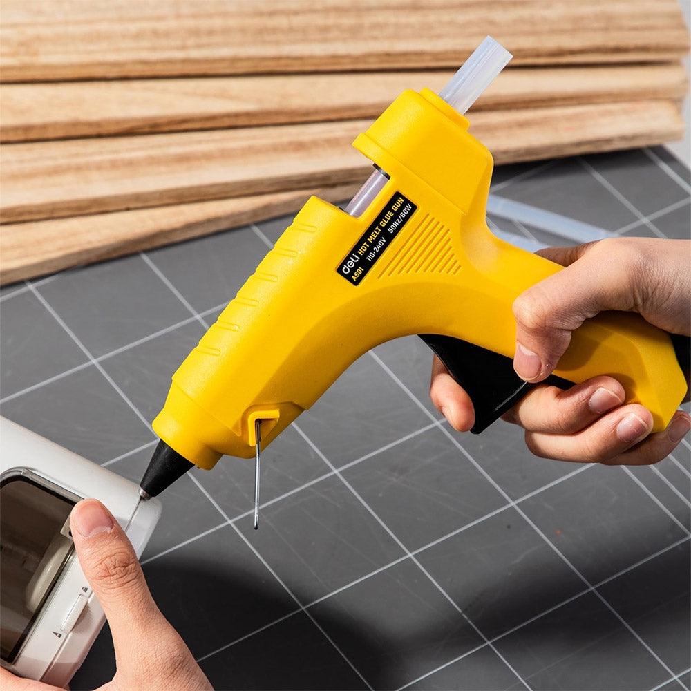 Deli A50161  Hot Melt Glue Gun 60w - Karout Online -Karout Online Shopping In lebanon - Karout Express Delivery 