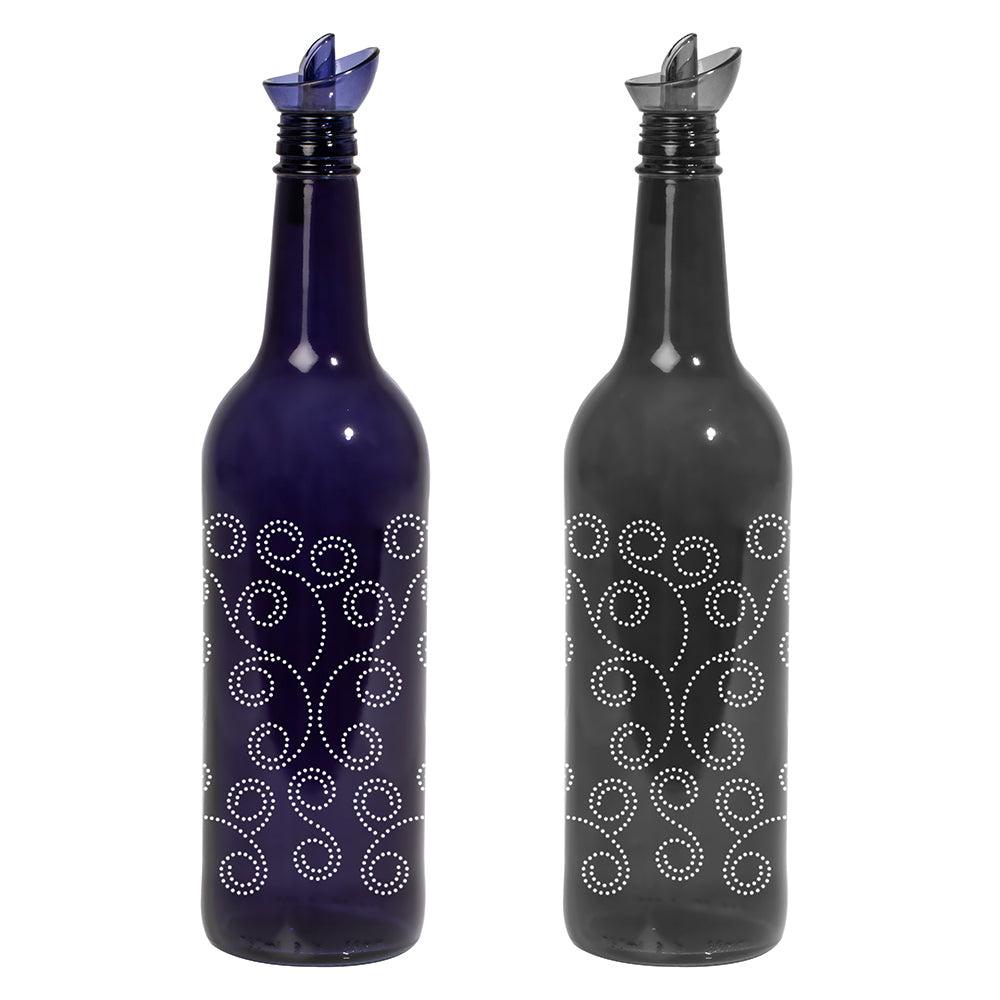 Herevin Colored Oil Bottle / 750ml - Karout Online -Karout Online Shopping In lebanon - Karout Express Delivery 