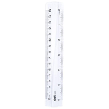 Deli 00112 Ruler 15 cm - Karout Online -Karout Online Shopping In lebanon - Karout Express Delivery 