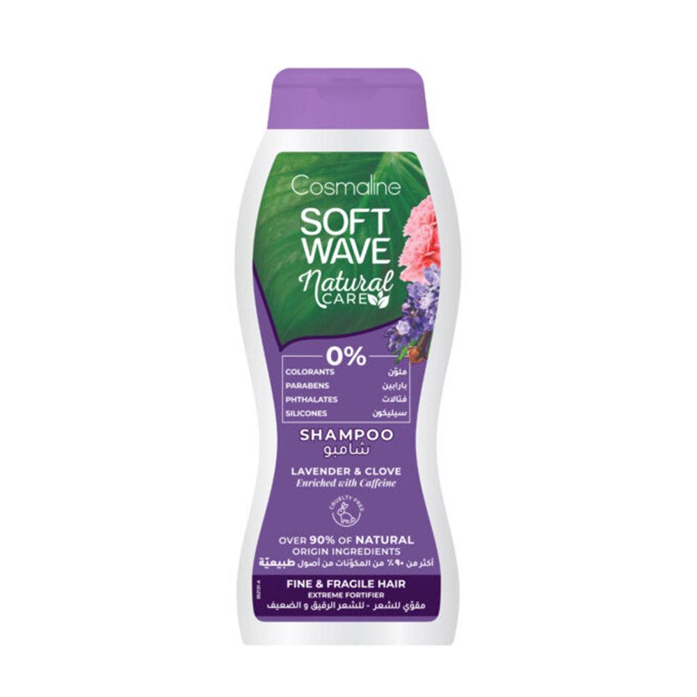 Cosmaline SOFT WAVE NATURAL CARE SHAMPOO FINE & FRAGILE HAIR 400ml / B0004127 - Karout Online -Karout Online Shopping In lebanon - Karout Express Delivery 