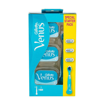 Gillette Venus Smooth Handle Women’s Razor - 1 Handle + 3 Refills - Karout Online -Karout Online Shopping In lebanon - Karout Express Delivery 