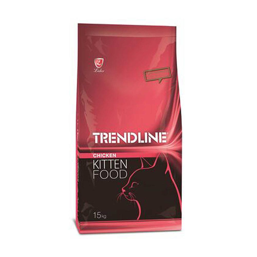 Trendline chicken Kitten cat food 15 kg - Karout Online -Karout Online Shopping In lebanon - Karout Express Delivery 