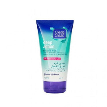 Clean & Clear Deep Action Cream Wash 150ml - Karout Online -Karout Online Shopping In lebanon - Karout Express Delivery 