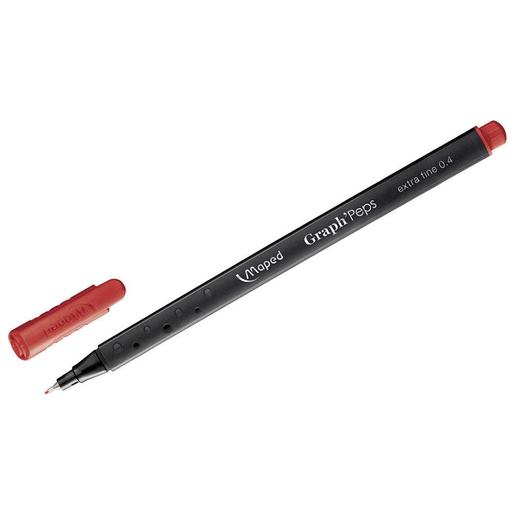 Maped Graph Peps Fineliner Red Kiss / 491171 - Karout Online -Karout Online Shopping In lebanon - Karout Express Delivery 