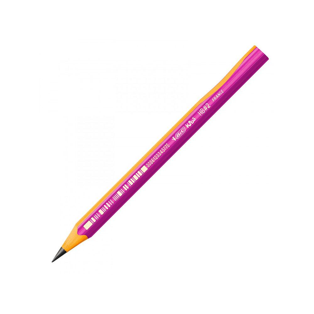 BIC Kids Learning pencil HB Pink - Karout Online -Karout Online Shopping In lebanon - Karout Express Delivery 