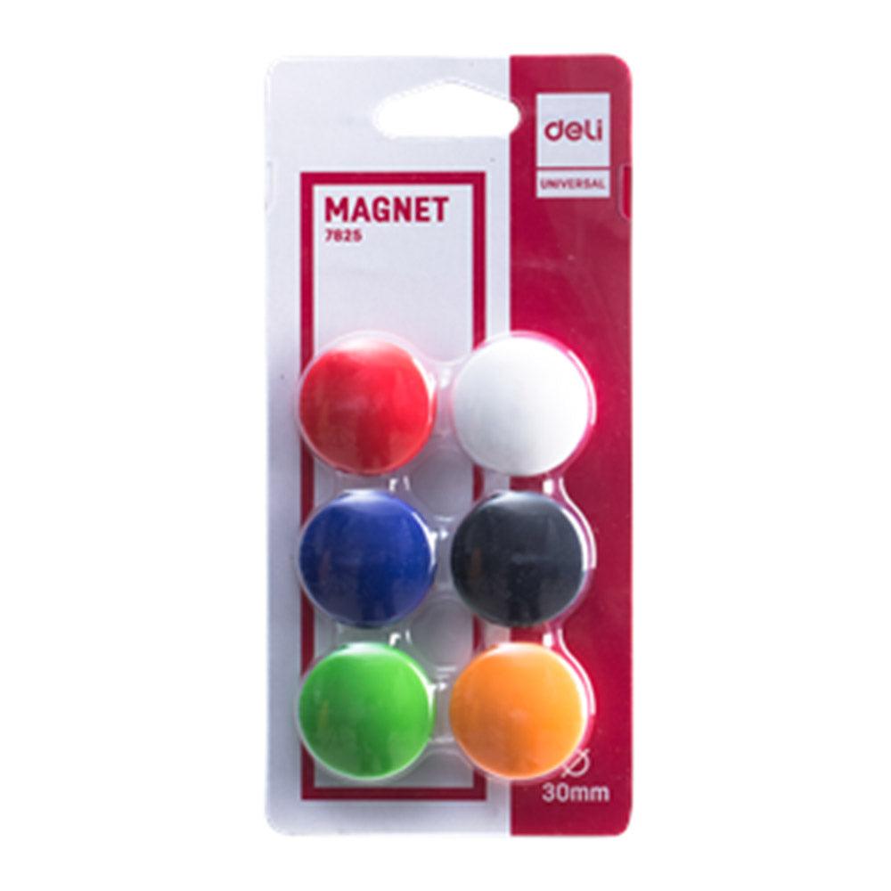 Deli E7825 Magnet 3 cm 6 pcs - Karout Online -Karout Online Shopping In lebanon - Karout Express Delivery 