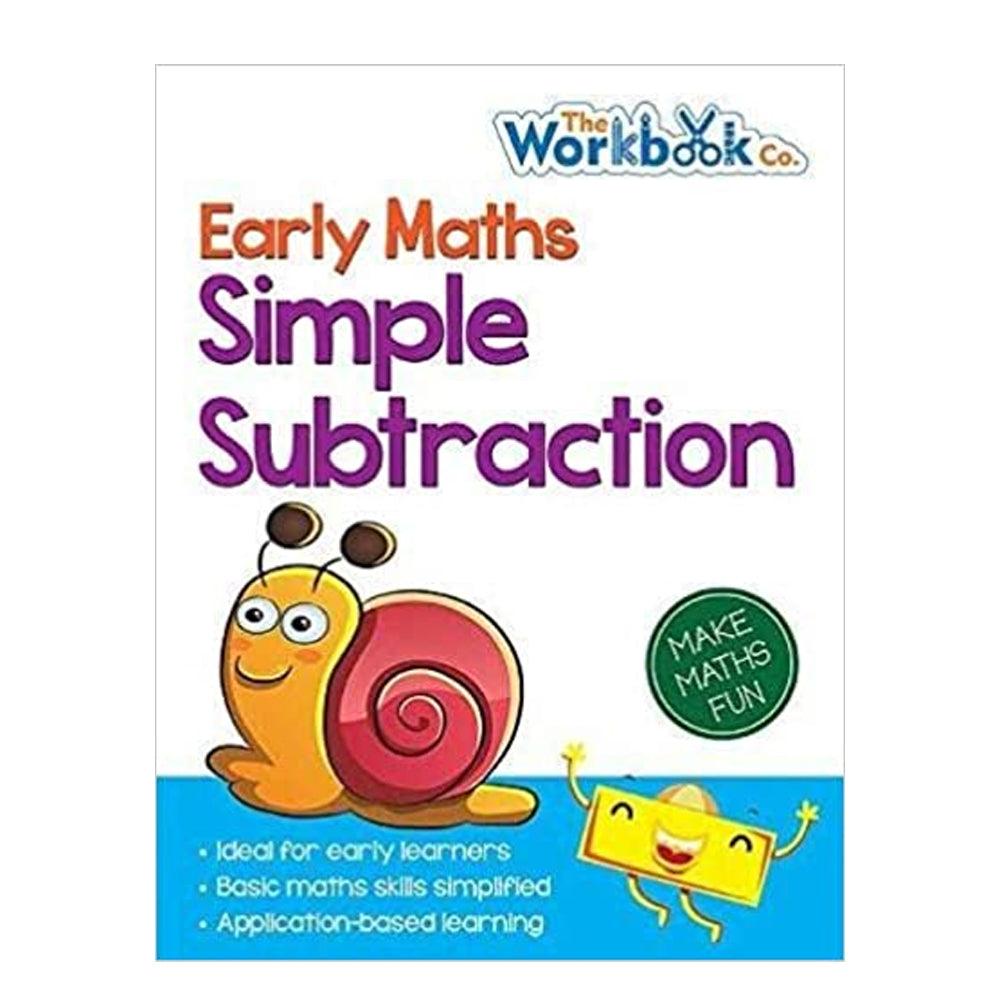 Early Maths Simple Subtraction Workbook - Karout Online -Karout Online Shopping In lebanon - Karout Express Delivery 