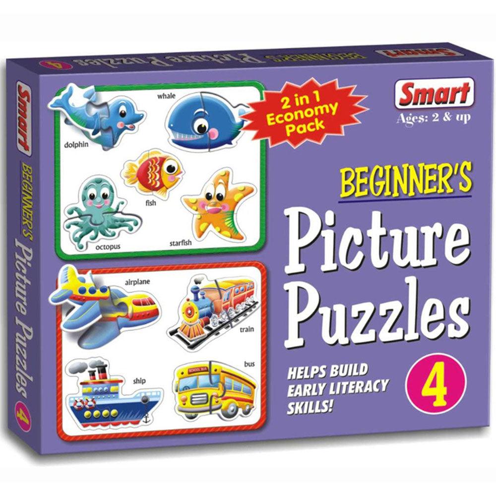 Smart Beginners Picture Puzzles 4 - Karout Online -Karout Online Shopping In lebanon - Karout Express Delivery 