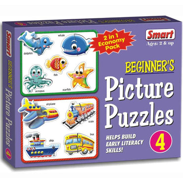 Smart Beginners Picture Puzzles 4 - Karout Online -Karout Online Shopping In lebanon - Karout Express Delivery 