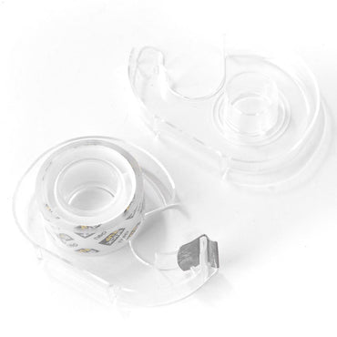 Deli A30211 Super Clear Office Tape 18 mm x 7.62m - Karout Online -Karout Online Shopping In lebanon - Karout Express Delivery 