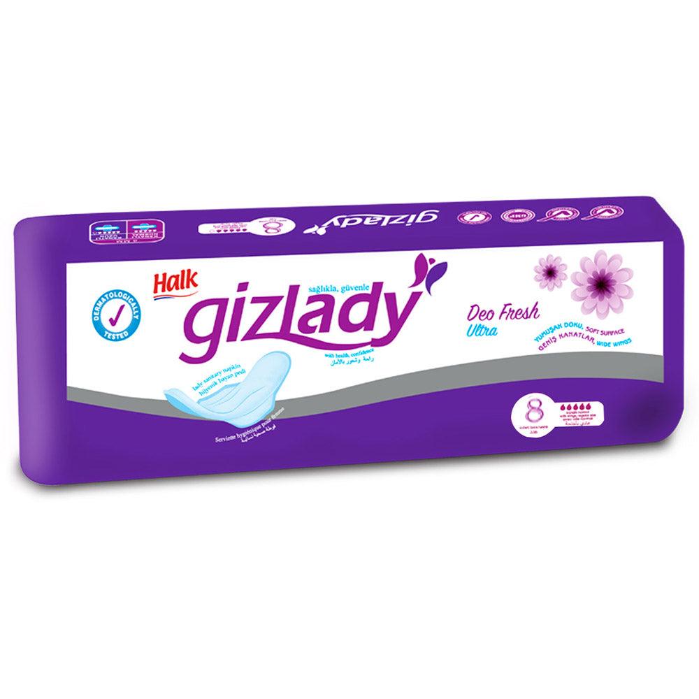 Gizlady Pad  Long Size x 8 - Karout Online -Karout Online Shopping In lebanon - Karout Express Delivery 