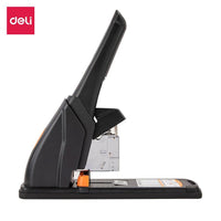 Deli E0383 Heavy Duty Stapler 210 Sheets  Black - Karout Online -Karout Online Shopping In lebanon - Karout Express Delivery 