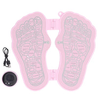 Electric EMS Foot Massager Pad Foldable Foot massage USB Rechargeable Feet Circulation Massage Pad
