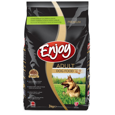 Enjoy Adult  Dog  Food Chicken 3kg - Karout Online -Karout Online Shopping In lebanon - Karout Express Delivery 