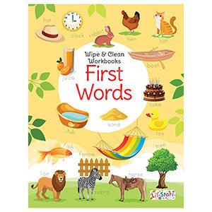 Pegasus Wipe And Clean Workbook First Words - Karout Online -Karout Online Shopping In lebanon - Karout Express Delivery 