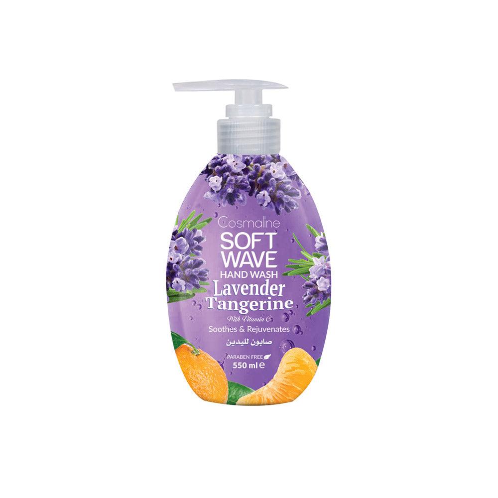 Cosmaline SOFT WAVE HAND WASH LAVENDER TANGERINE 550ml / B0004094 - Karout Online -Karout Online Shopping In lebanon - Karout Express Delivery 