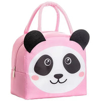 ( NET )Cartoon Thermal Insulation Lunch Bags Cute Polyester Insulated Lunch Bag for Office Work School Picnic Beach