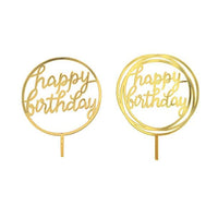 Cake Topper Acrylic 1 Pc