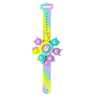 Pop Bubble Wristband Silicone Fidget Toys Spinners Watch Bracelet